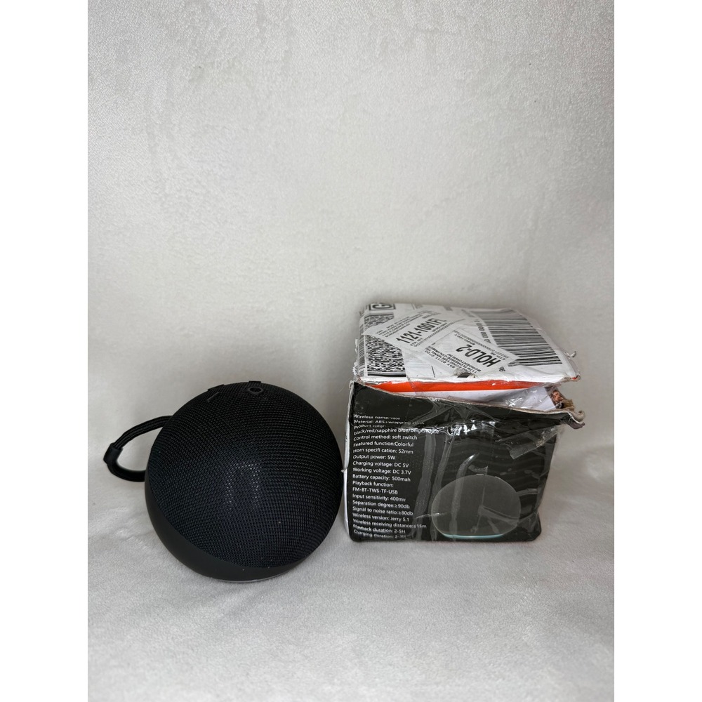 Echq dot Bluetooth portable wireless speaker black